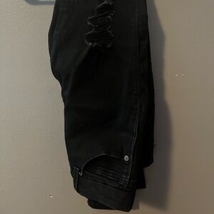 Arizona High Rise Curvy Skinny Black Jeans, good condition, size 3